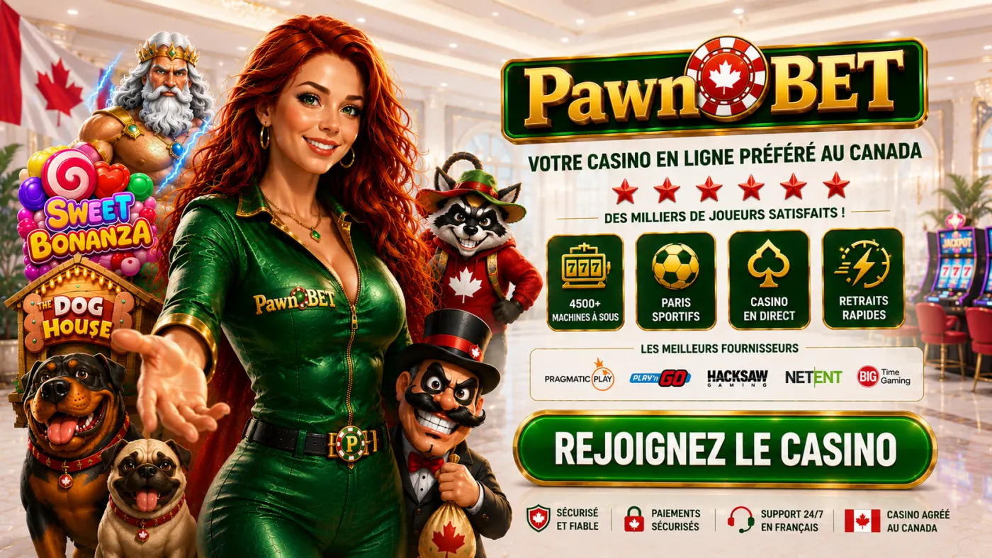 PawnBet Casino Canada — join now and claim your welcome bonus